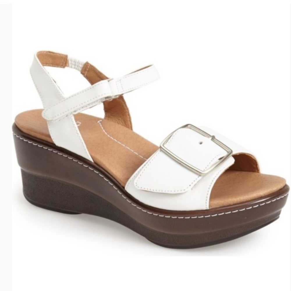Dansko Georgie Sandal Napa White
